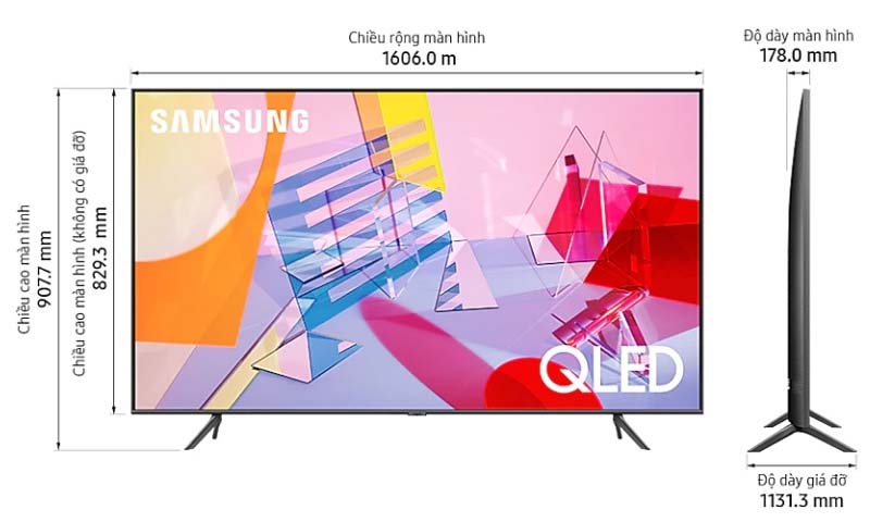 Smart Tivi Samsung 4K QLED 65 inch 65Q65TA