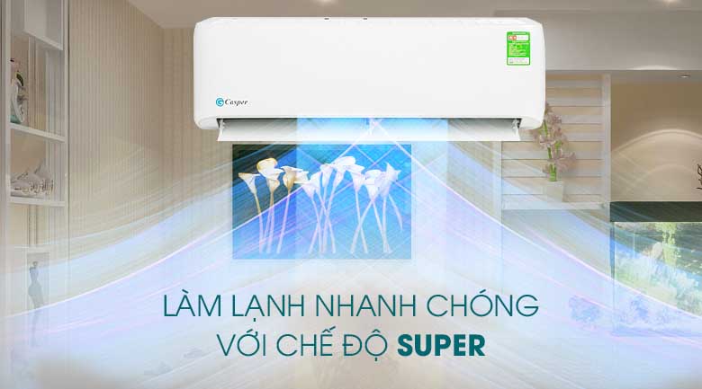 Điều hòa treo tường Casper 1 chiều 12000 BTU (LC-12TL32)