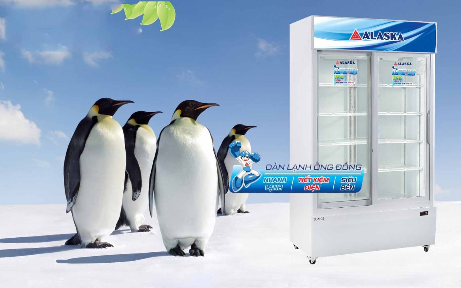 Tủ mát Alaska 960 Lít SL 12CS