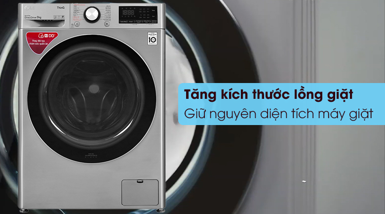 Máy giặt LG Inverter 9 kg (FV1409S2V)