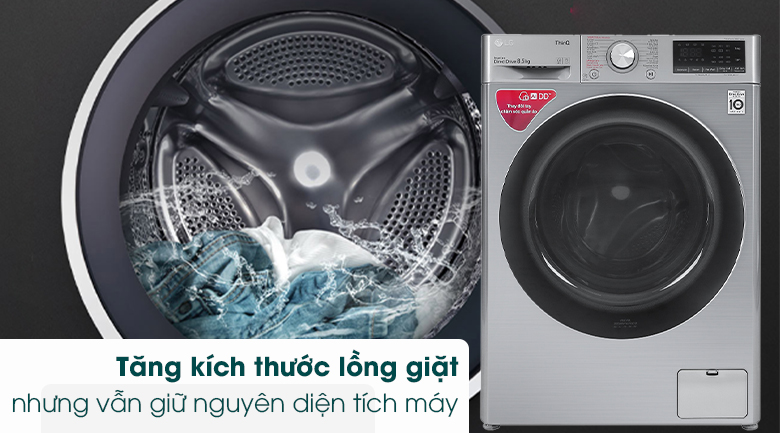 Máy giặt LG Inverter 8.5 kg (FV1408S4V)