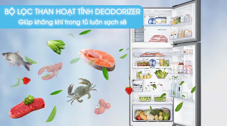 Tủ lạnh Samsung Inverter 451 Lít (RT46K6836SL/SV)