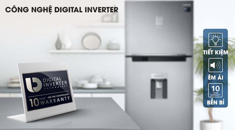 Tủ lạnh Samsung Inverter 451 Lít (RT46K6836SL/SV)
