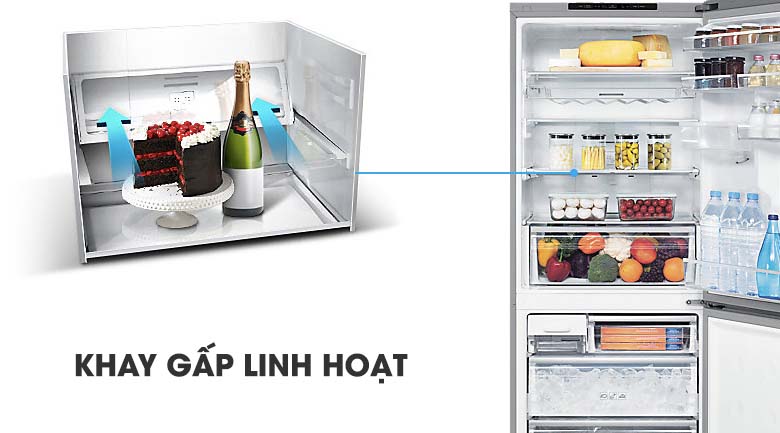 Tủ lạnh Samsung Inverter 424 Lít (RL4034SBAS8/SV)