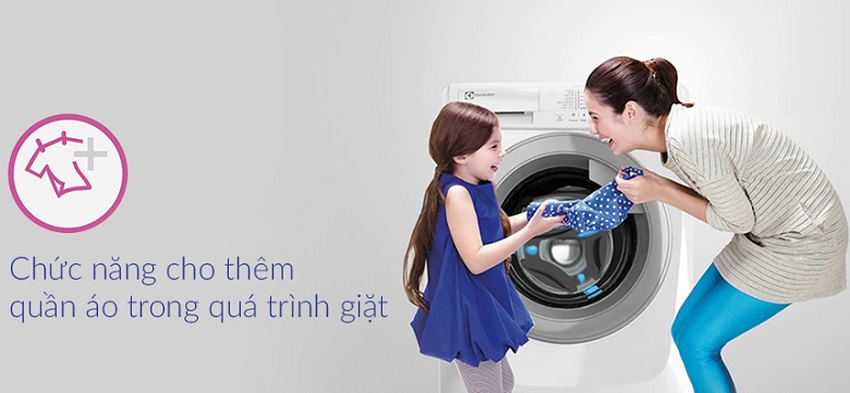 Máy giặt Electrolux 8kg (EWF8025EQWA) Lồng Ngang