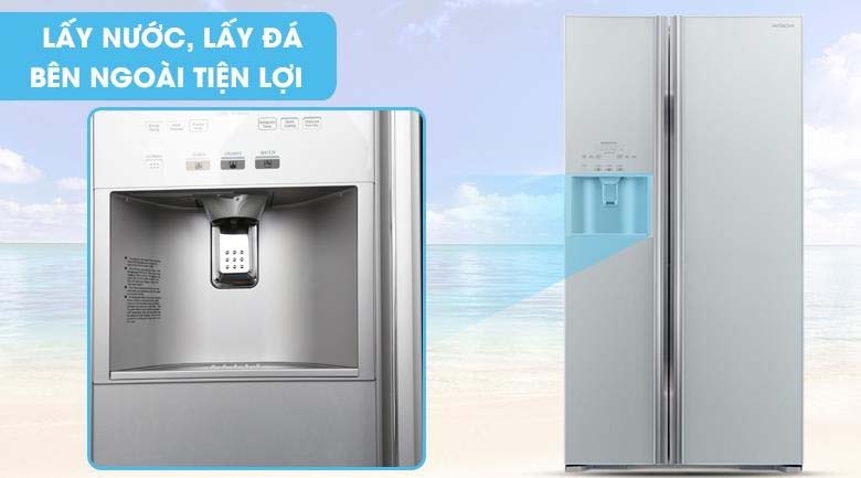 Tủ lạnh Hitachi Inverter 589 lít (R-FS800GPGV2 GS)