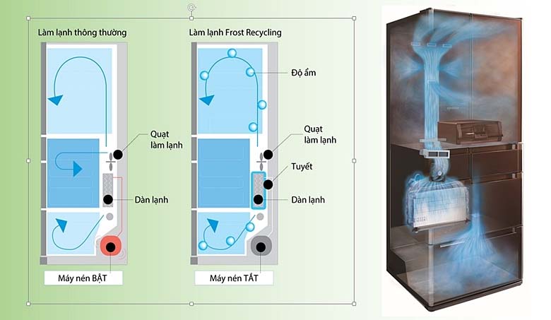 Tủ lạnh Hitachi Inverter 536 Lít (G520GV XK)