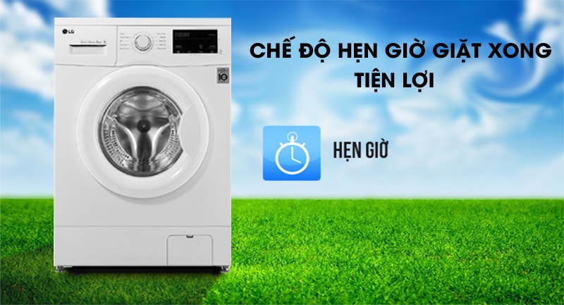 Máy giặt LG Inverter 8kg (FM1208N6W) Lồng Ngang