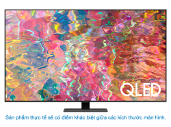 Smart Tivi QLED 4K 55 inch Samsung QA55Q80B (QA55Q80BAKXXV)