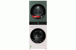 Tháp giặt sấy LG WashTower Inverter giặt 14 kg - sấy 10 kg WT1410NHEG